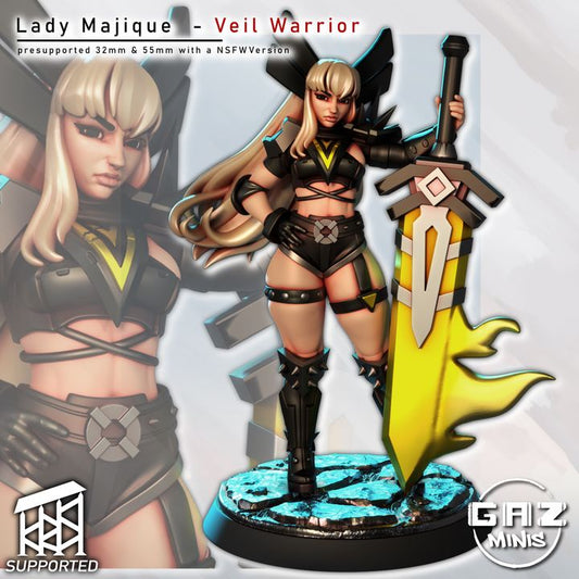 Lady Majique - Fan art from GAZ Minis 2026