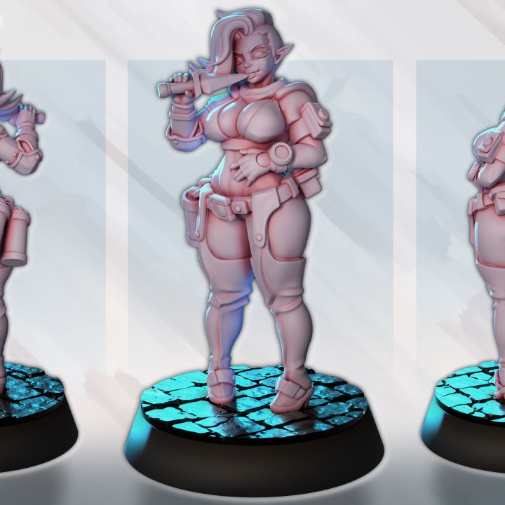 Lirael the Elf Rogue - Fan art from GAZ Minis 2026