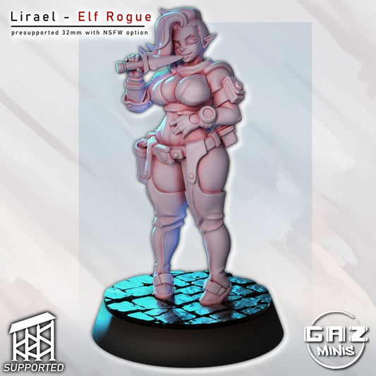 Lirael the Elf Rogue - Fan art from GAZ Minis 2026