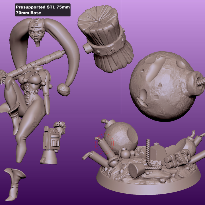 Mischief Kwin the Mischief Maker - Fan art from GAZ Minis 2026