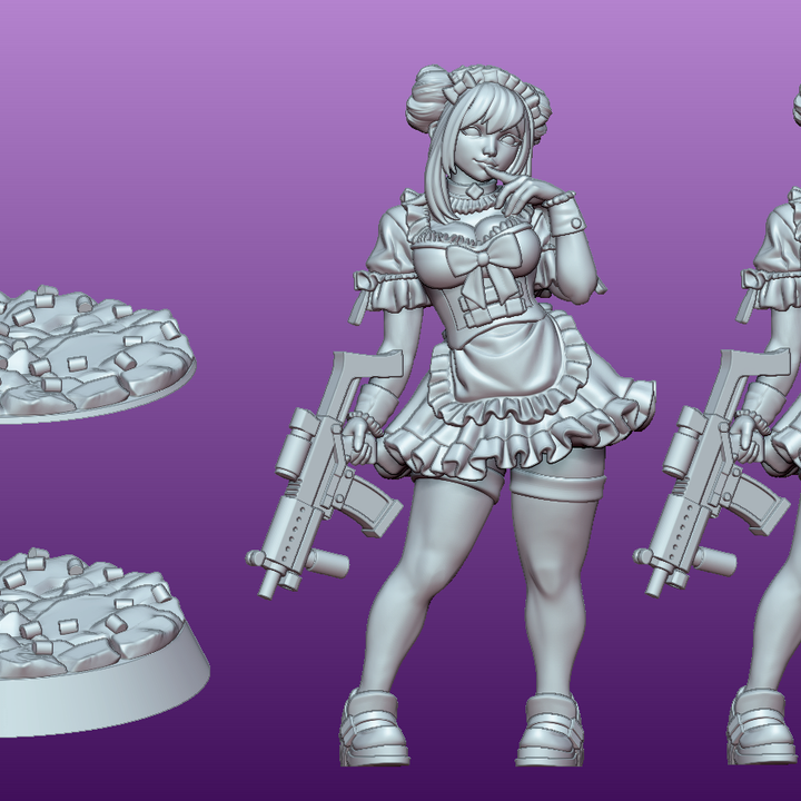 Assassin Maid - Fan art from GAZ Minis 2026