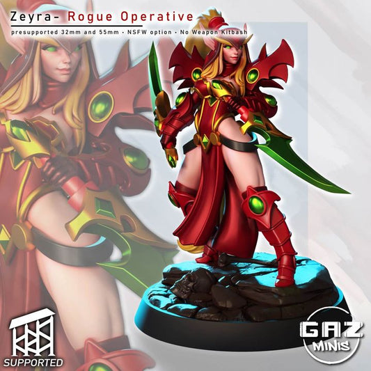 Rogue Zeyra - Fan art from GAZ Minis 2026