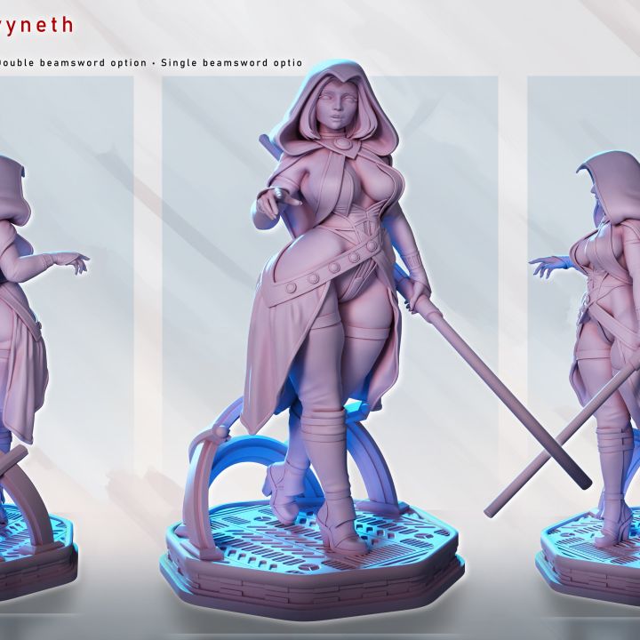 Shadowborn Ravyneth - Fan art from GAZ Minis 2026