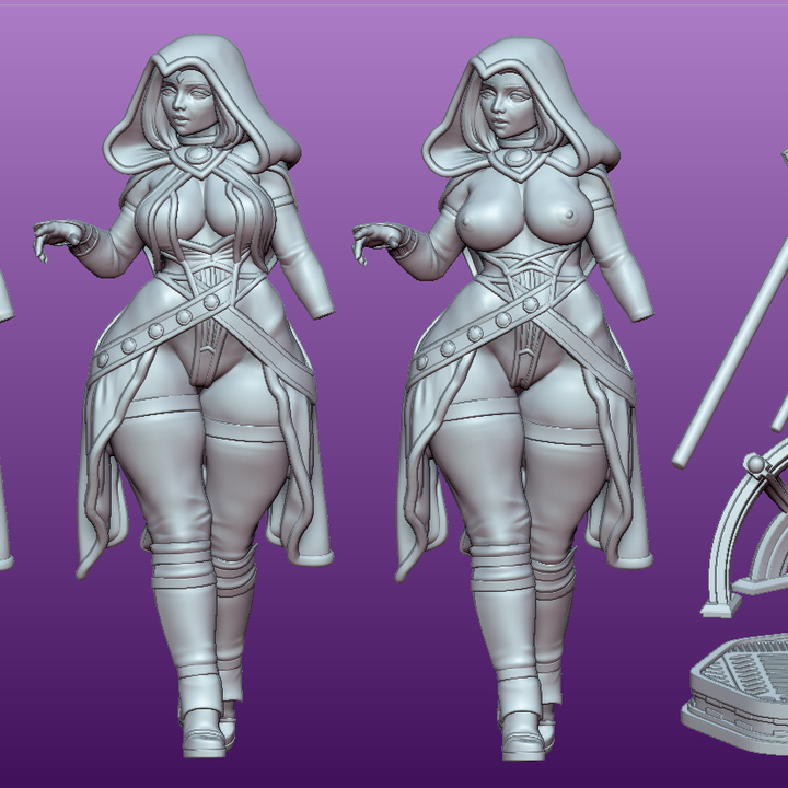 Shadowborn Ravyneth - Fan art from GAZ Minis 2026
