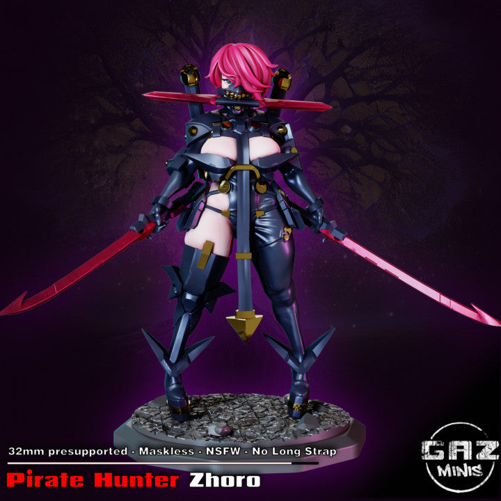 Pirate Hunter Zhoro from GAZ Minis (October 2023 release)