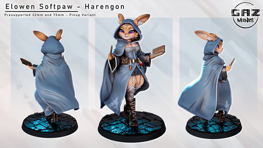 Elowen Softpaw - Fan art from GAZ Minis (2024 release)