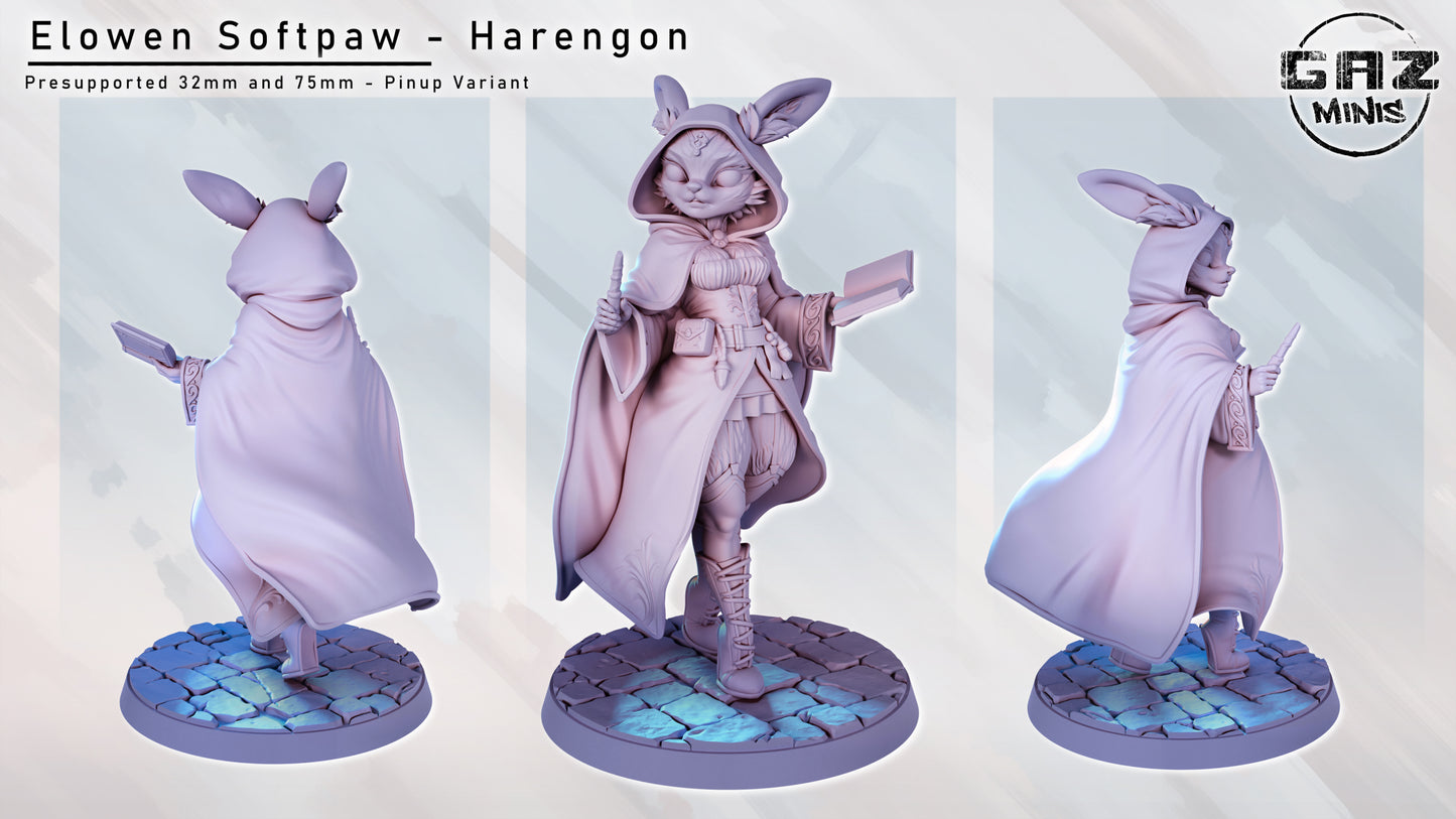 Elowen Softpaw - Fan art from GAZ Minis (2024 release)