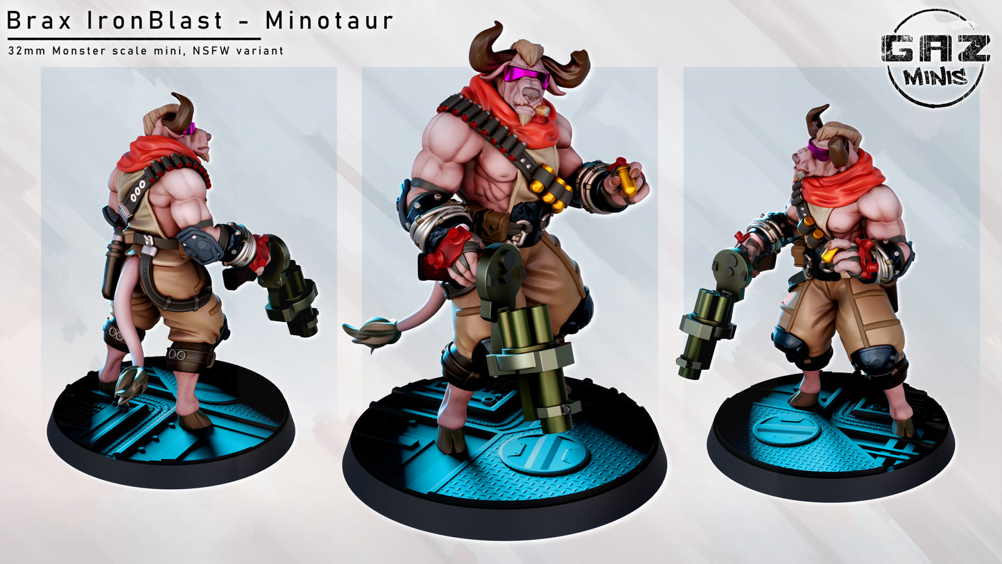 Iron Blast - Fan art from GAZ Minis (2024 release)