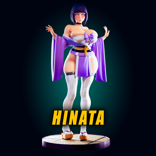 Hinata (ADULT  Including FUTA editions now available.) Model Kit for painting and collecting.