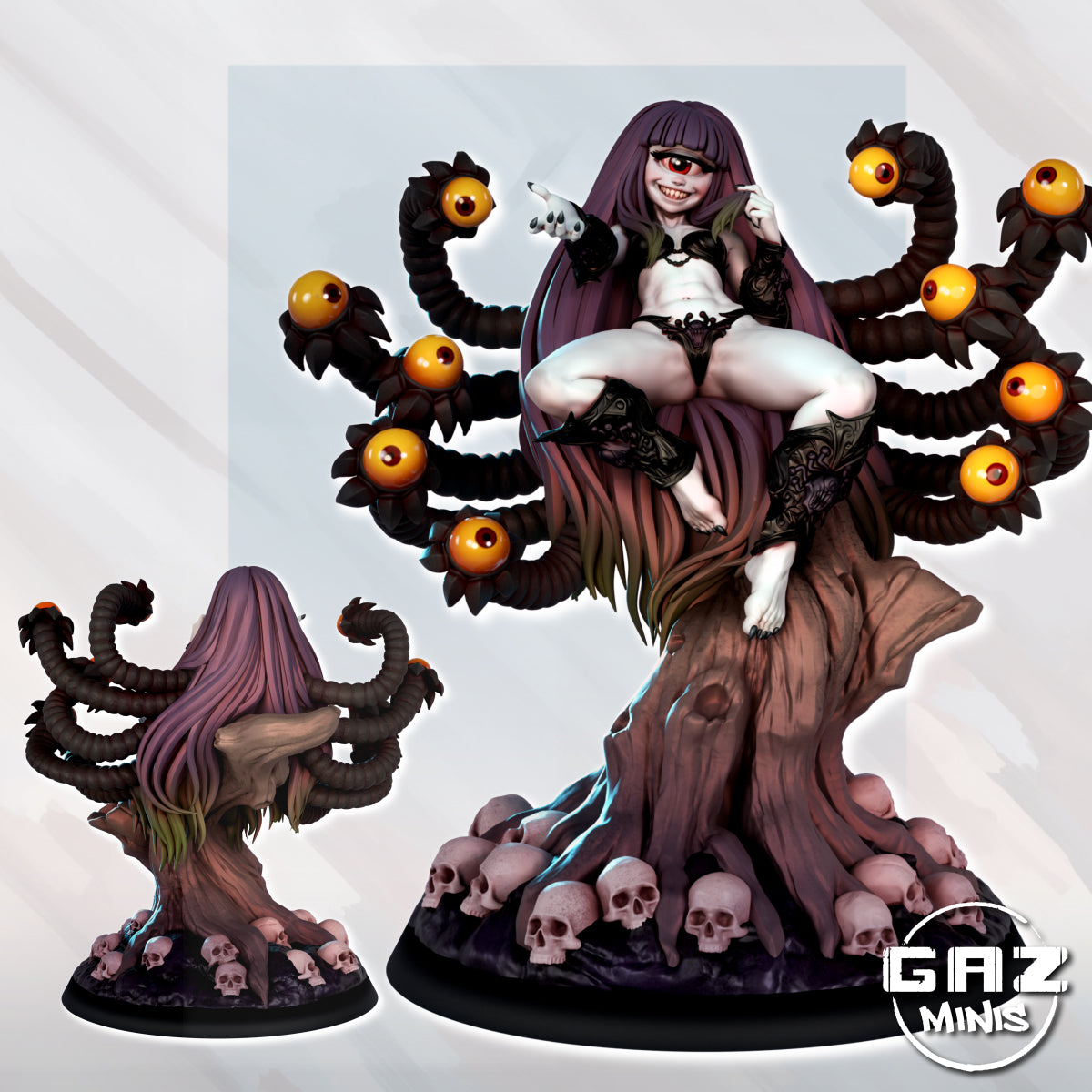 Oculana Female Beholder - Fan art from GAZ Minis (2024 release)