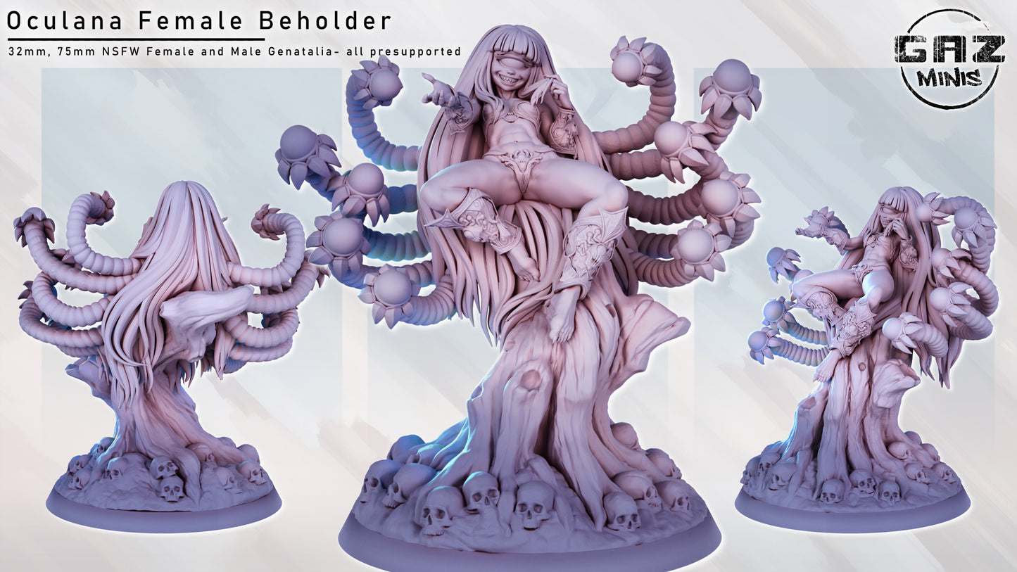 Oculana Female Beholder - Fan art from GAZ Minis (2024 release)