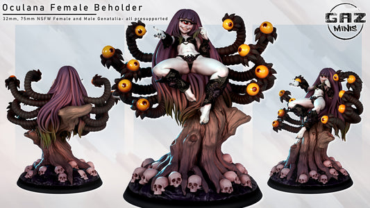 Oculana Female Beholder - Fan art from GAZ Minis (2024 release)