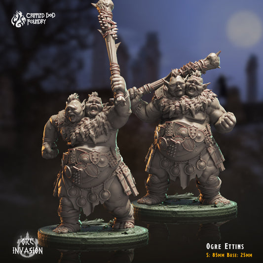 Mini Packs - Orc Invasion - from Crippled God Foundry - Table-top gaming mini and collectable for painting.