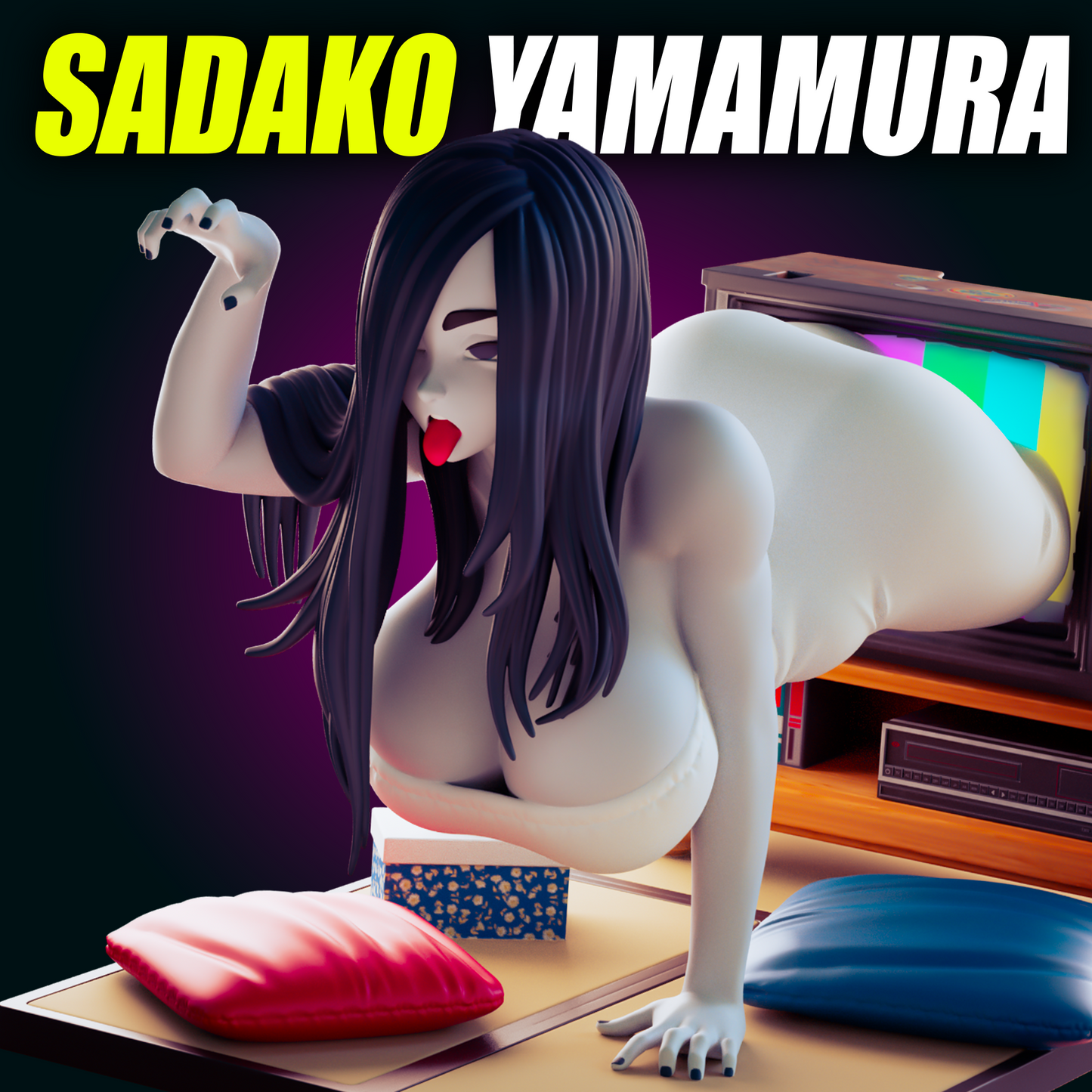Sadako Yamamura from Officer Rhu Fan creation (ADULT) Model Kit for painting and collecting.