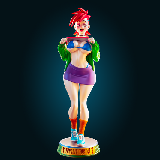 Frankie Foster from Officer Rhu Fan creation (FUTA editions are now available for all ADULT figures) Model Kit for painting and collecting.