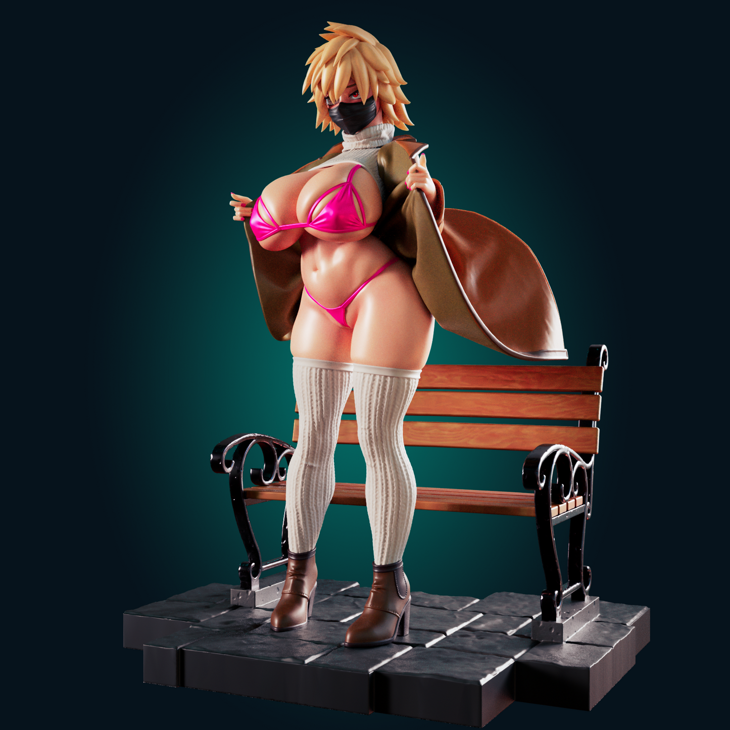 Bakugo Mitsuki (ADULT  Including FUTA editions now available.) Model Kit for painting and collecting.