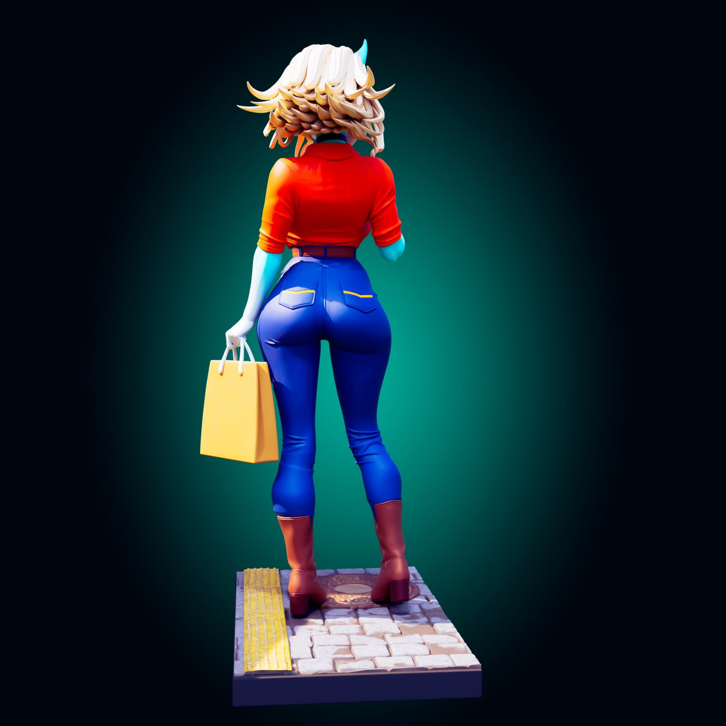 Ippan Josei | Fox Girl/Midoriya Izuku | My Hero Academia from Officer Rhu Fan creation (ADULT | FUTA editions now available.) Model Kit for painting and collecting.