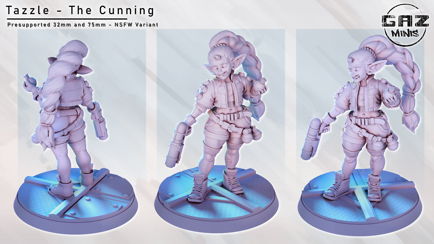 Tazzle the Cunning - Fan art from GAZ Minis (2024 release)