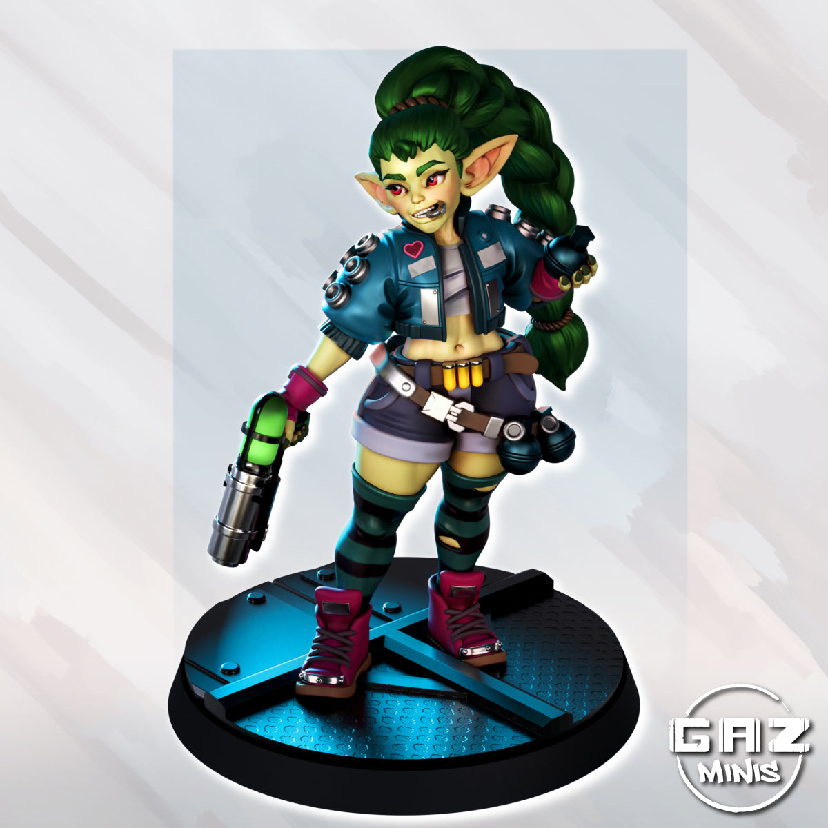 Tazzle the Cunning - Fan art from GAZ Minis (2024 release)