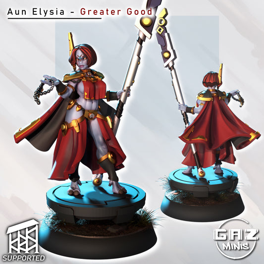 Aun Elysia Greater Good - Fan art from GAZ Minis