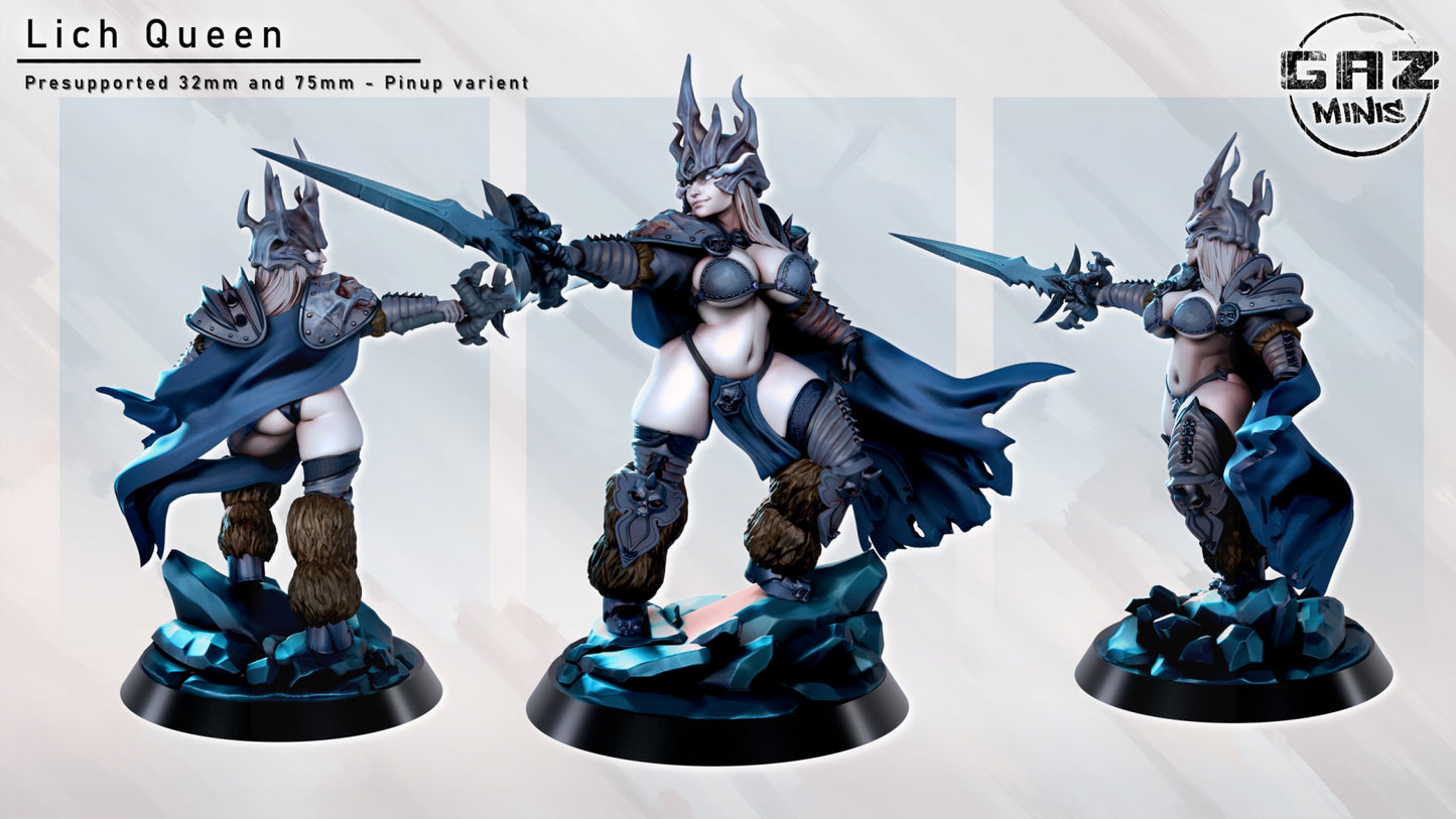 Lich Queen - Fan art from GAZ Minis (Apr 2024 release)