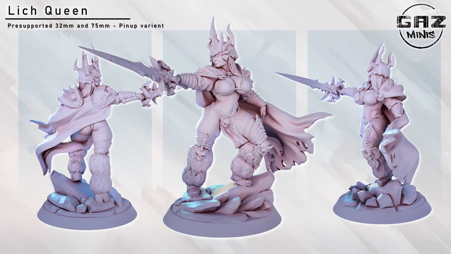 Lich Queen - Fan art from GAZ Minis (Apr 2024 release)