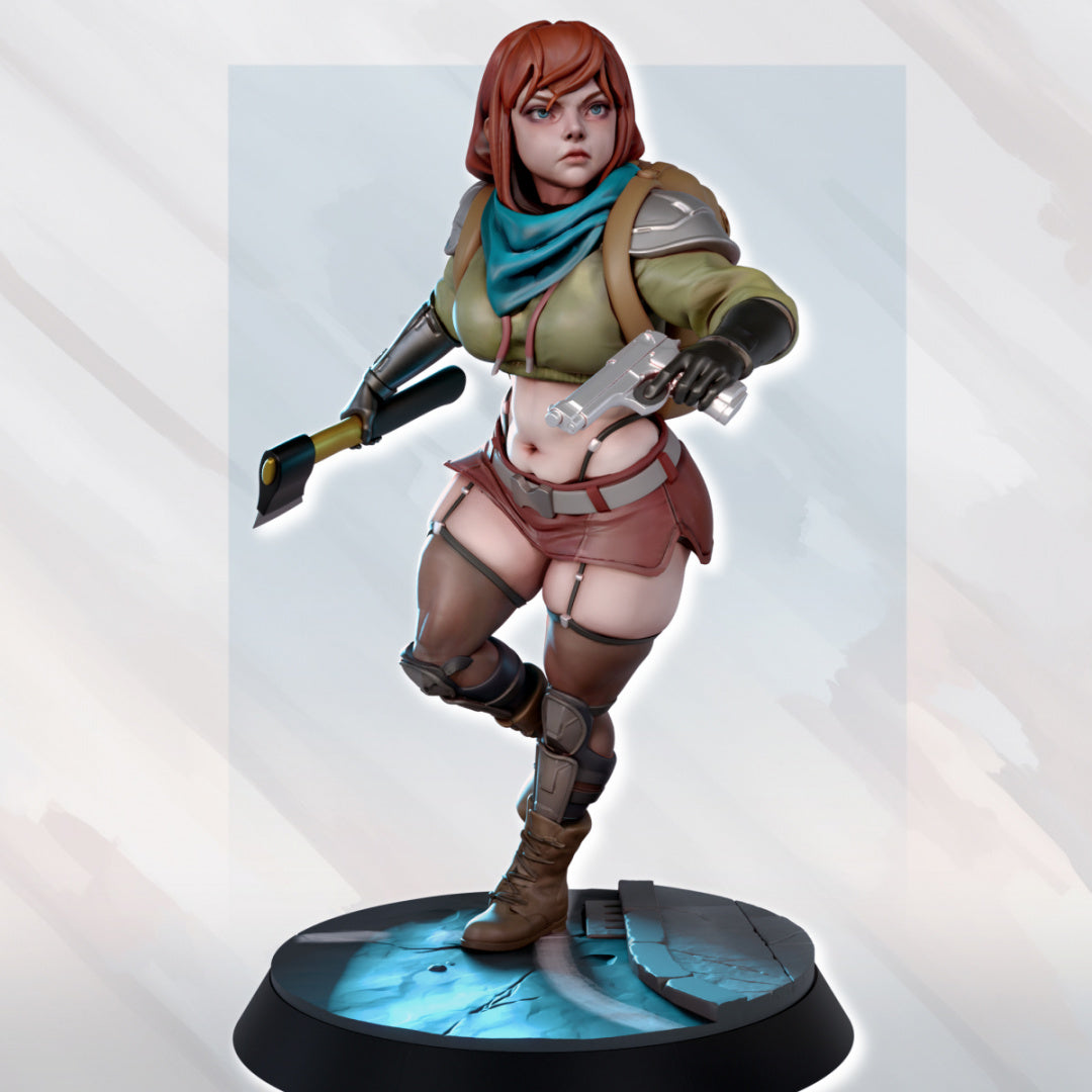 Apocalypse Survivor Madeline - Fan art from GAZ Minis (Apr 2024 release)