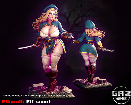 Elbereth Elf Scout from GAZ Minis (July 2023 release)