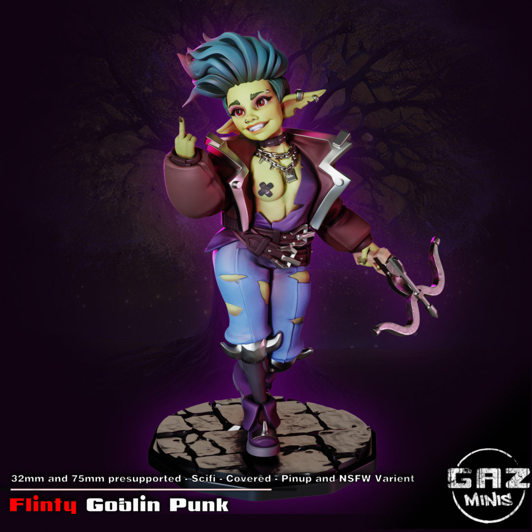 Flinty Goblin Punk from GAZ Minis (November 2023 release)