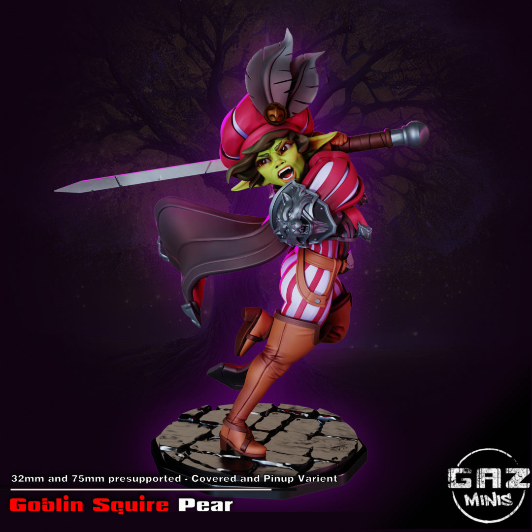 Goblin Squire Pear from GAZ Minis (November 2023 release)