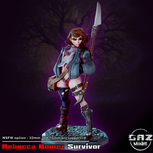 Rebecca Romez Survivor from GAZ Minis (June 2023 release)