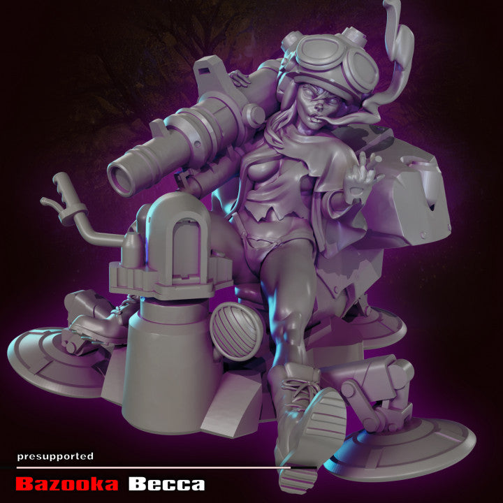 Bazooka Becca from GAZ Minis (March 2023 release)