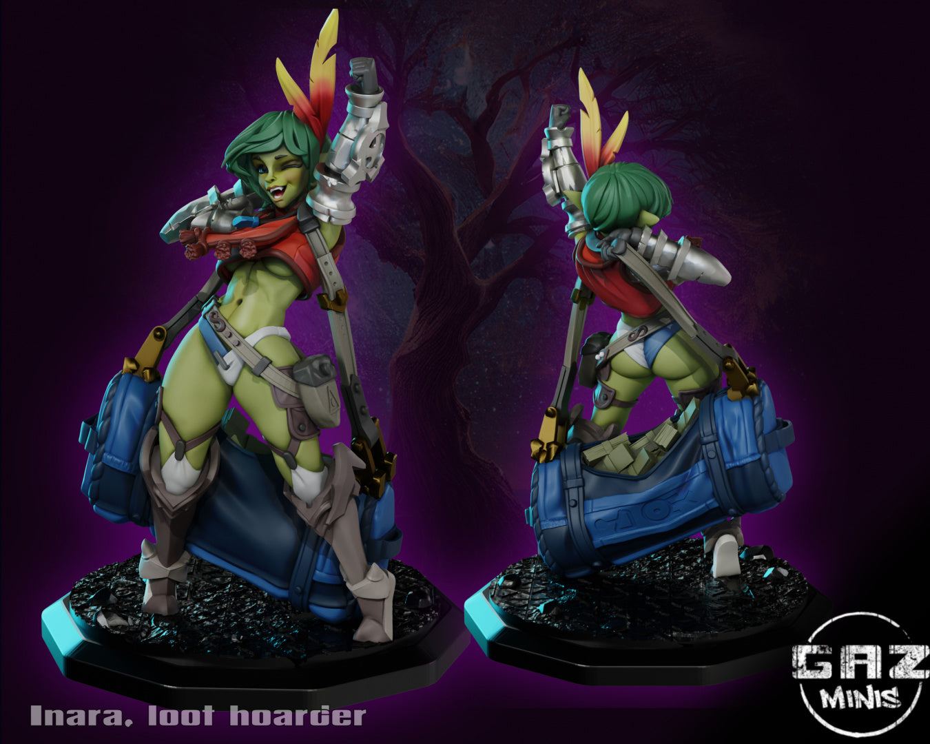 Irena the Loot Hoarder from GAZ Minis