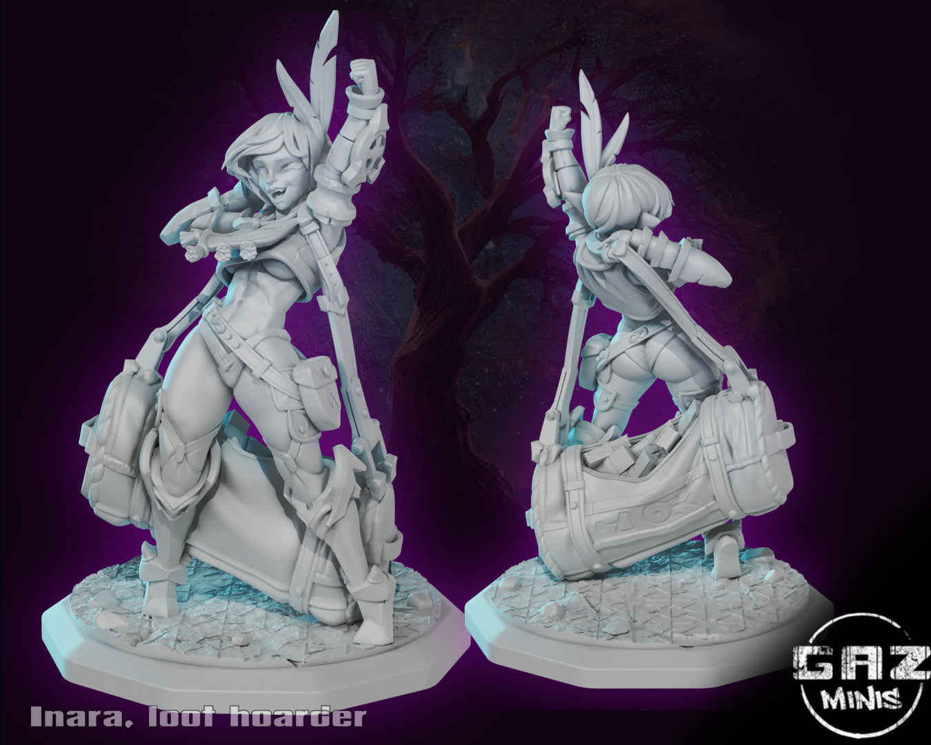 Irena the Loot Hoarder from GAZ Minis
