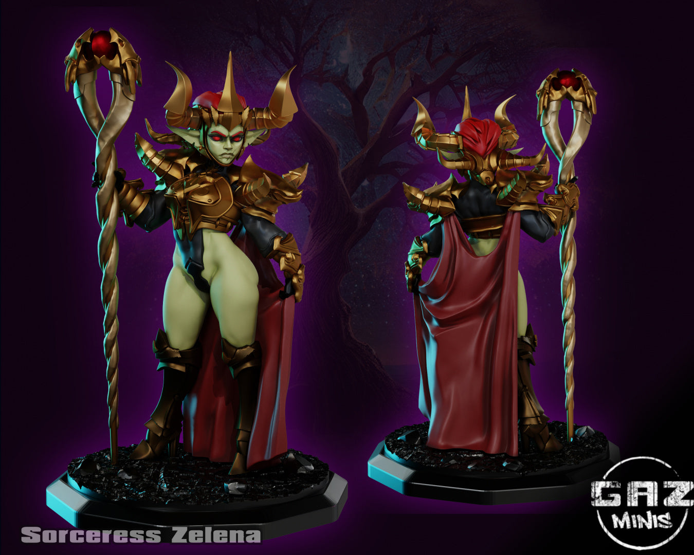 Sorceress Zelena from GAZ Minis
