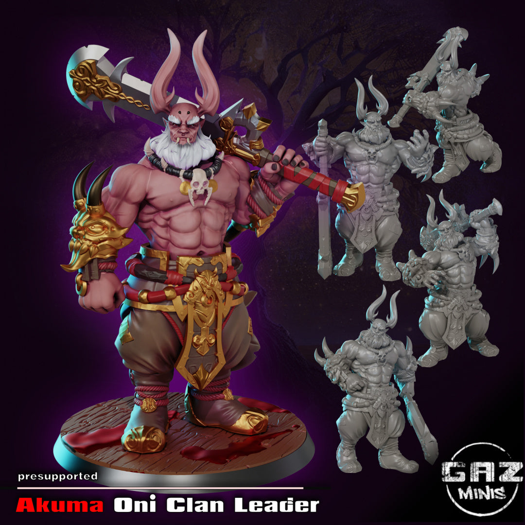 Oni Clan Leader from GAZ Minis