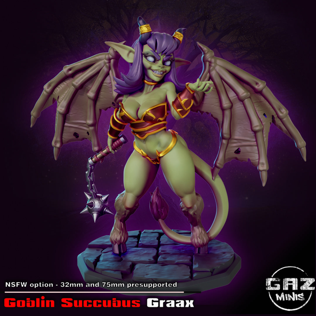 Succubus Graax from GAZ Minis (April 2023 release)