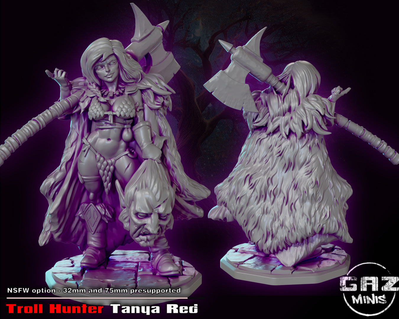 Troll Hunter, Tany from GAZ Minis (April 2023 release)